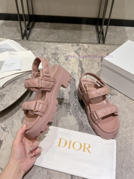 New color top of the line 2024 summer blockbuster super Dior D Home 2024 New Velcro Sandals oesm8l5b - Image 4