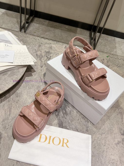 New color top of the line 2024 summer blockbuster super Dior D Home 2024 New Velcro Sandals oesm8l5b - Image 6