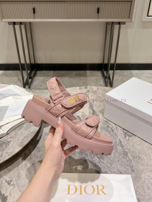 New color top of the line 2024 summer blockbuster super Dior D Home 2024 New Velcro Sandals oesm8l5b - Image 8