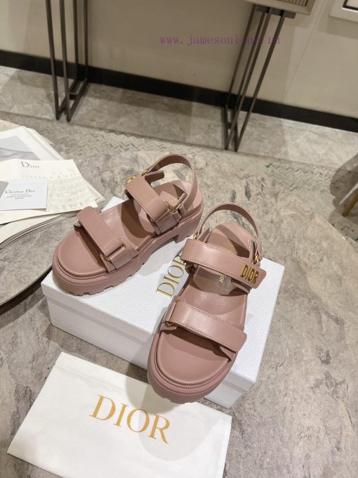 New color top of the line 2024 summer blockbuster super Dior D Home 2024 New Velcro Sandals o4idu6lw - Image 5