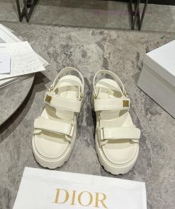 New color top of the line 2024 summer blockbuster super Dior D Home 2024 New Velcro Sandals khpvhv3y