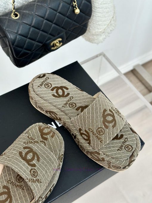 Chanel | Chanel 24P New ProductDouble C presbyopia thick soled slippersThis is really a bles4nat8s46 - Image 6