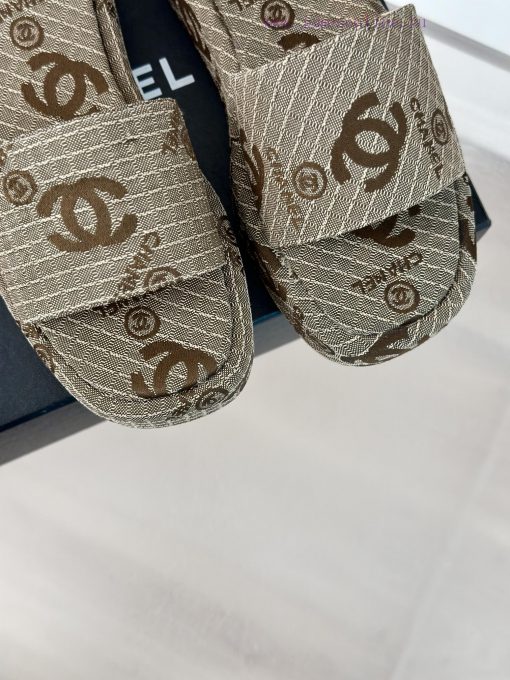 Chanel | Chanel 24P New ProductDouble C presbyopia thick soled slippersThis is really a bles4nat8s46 - Image 8