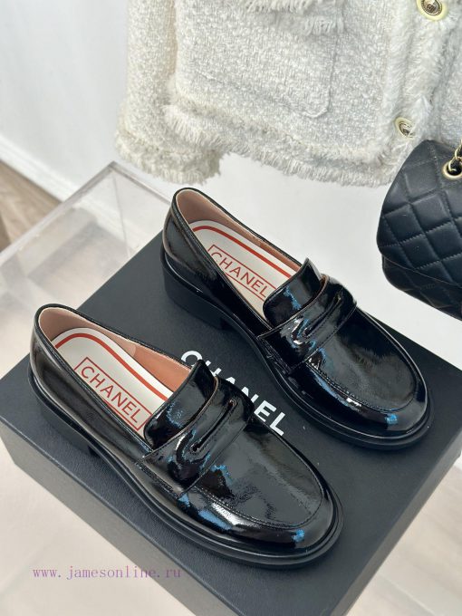 Chanel | Chanel 24P New ProductClassic Double C loafersThe shoe upper is made of imported cajv2knn2q - Image 4