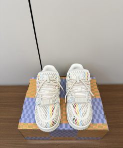 Upgraded LV Xiaopang Ding~Louis Vuitton sneakersOfficial website limited edition retro baskec85u72mm