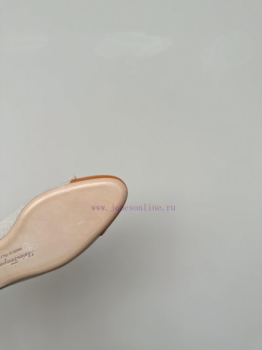 FERRAGAM * 24/Early Spring New SF Ferragamo Flat Single ShoesThis year's hot bow tie is pairod4eloxh - Image 10