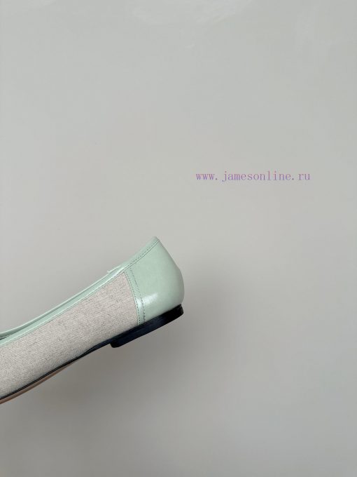 FERRAGAM * 24/Early Spring New SF Ferragamo Flat Single ShoesThis year's hot bow tie is pair9238fmfi - Image 8