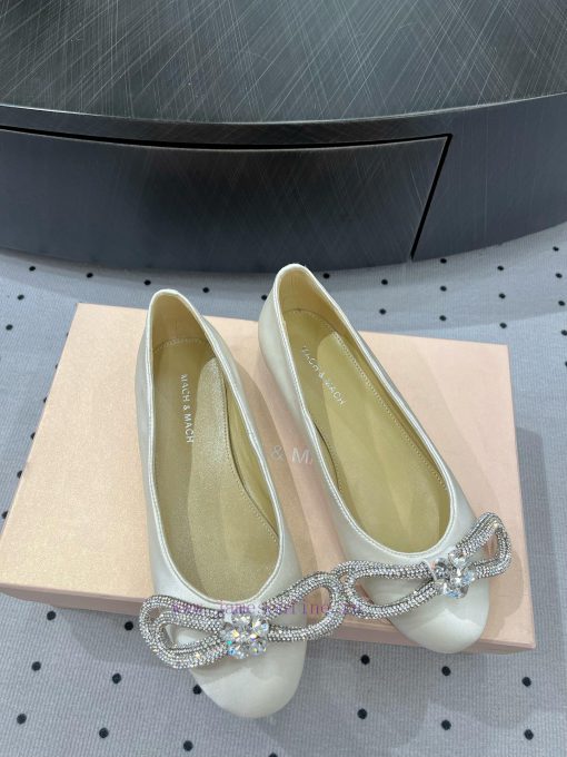 𝙈𝘼𝘾𝙃&𝙈𝘼𝘾𝙃𝟐𝟒𝑭𝑾 Personalized ballet single shoesFabric sheepskinInner sheepskinLeather soleEle0f0d8o2u - Image 3