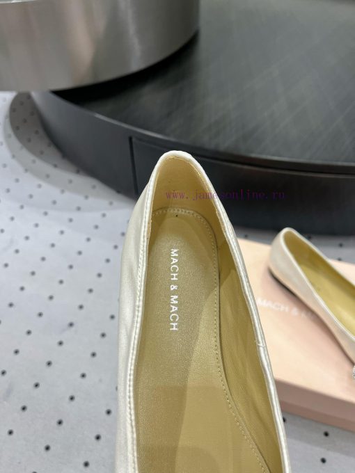 𝙈𝘼𝘾𝙃&𝙈𝘼𝘾𝙃𝟐𝟒𝑭𝑾 Personalized ballet single shoesFabric sheepskinInner sheepskinLeather soleEle0f0d8o2u - Image 5