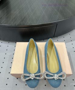 𝙈𝘼𝘾𝙃&𝙈𝘼𝘾𝙃𝟐𝟒𝑭𝑾 Personalized ballet single shoesFabric denimInner sheepskinLeather soleElegantic8r2yec