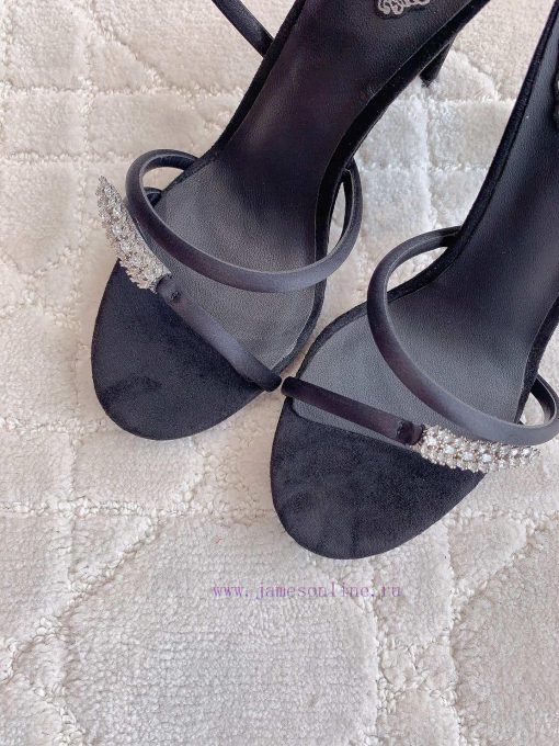 Ren * Caovell *'s new snake shaped rhinestone high-heeled sandals always exude a fairy like asfbf9wq - Image 7