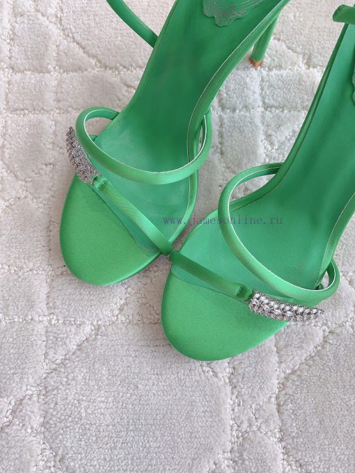 Ren * Caovell *'s new snake shaped rhinestone high-heeled sandals always exude a fairy like y4j9qamb - Image 7