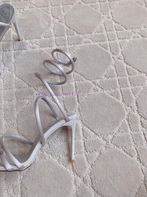 Ren * Caovell *'s new snake shaped rhinestone high-heeled sandals always exude a fairy like dnb1anny - Image 9