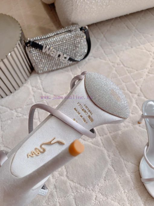 Ren * Caovell *'s new snake shaped rhinestone high-heeled sandals always exude a fairy like dnb1anny - Image 10