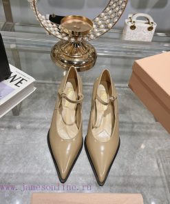 Miu Miu fashion show 24 spring/summer new item hollowed out single shoe 🫅The runway show is ac7cwvka