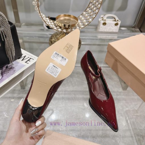 Miu Miu fashion show 24 spring/summer new item hollowed out single shoe 🫅The runway show is k8yhv84v - Image 10