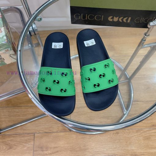 In stock Gucci slippersGucci 2024 couple beach slippers in a single dragOriginal mold openinuawzfe5j