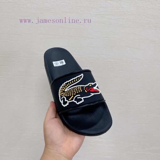 In stock Gucci slippersGucci 2024 couple beach slippers in a single dragOriginal mold openinnei129t6 - Image 4