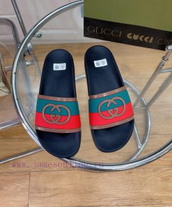 In stock Gucci slippersGucci 2024 couple beach slippers in a single dragOriginal mold openin8jvargr7