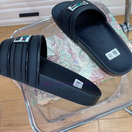In stock Gucci slippersGucci 2024 couple beach slippers in a single dragOriginal mold openinmy8gjxrz - Image 7