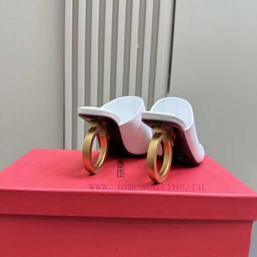 FERRAGAMO open toed sandalsThis open toed casual shoe features a wide decorative band on thewx6ar28k - Image 3