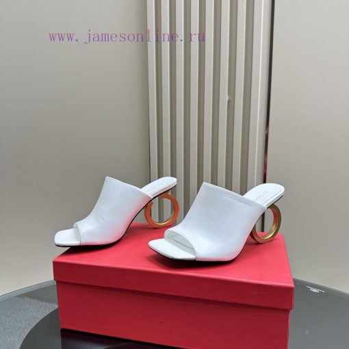 FERRAGAMO open toed sandalsThis open toed casual shoe features a wide decorative band on thewx6ar28k - Image 5