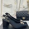 Chanel | Chanel 24P New Product ClassicDouble C-pointed back empty sandalsThe shoe upper is gel5pvaj