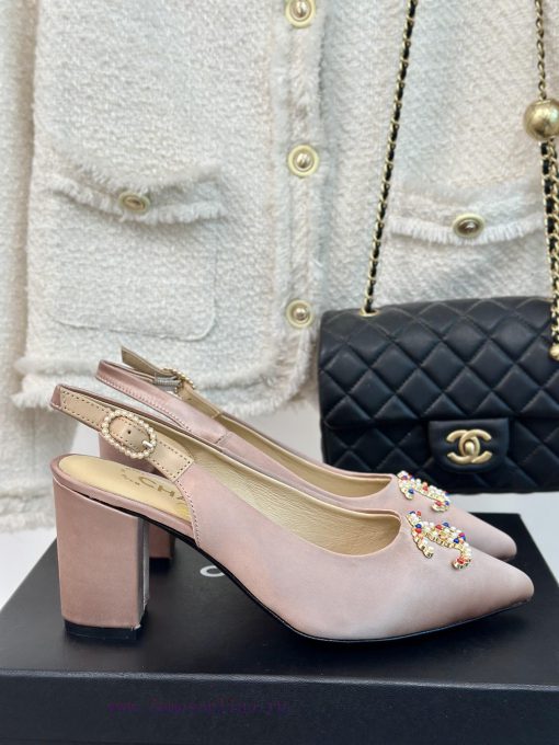 Chanel | Chanel 24P New Product ClassicDouble C-pointed back empty sandalsThe shoe upper is tv7ec71f