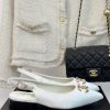 Chanel | Chanel 24P New Product ClassicDouble C-pointed back empty sandalsThe shoe upper is giy6o0xd