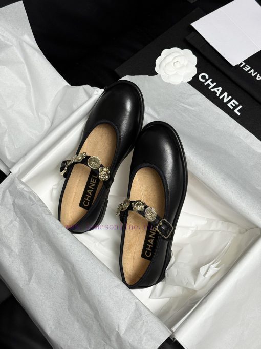 . Top Quality Chanel 24A Handmade Workshop SeriesLittle sheepskin Mary Jane, cute round head0a3ecegu - Image 3