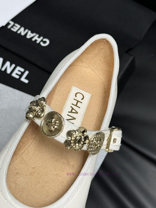 . Top Quality Chanel 24A Handmade Workshop SeriesLittle sheepskin Mary Jane, cute round heady2n3rbsq - Image 8