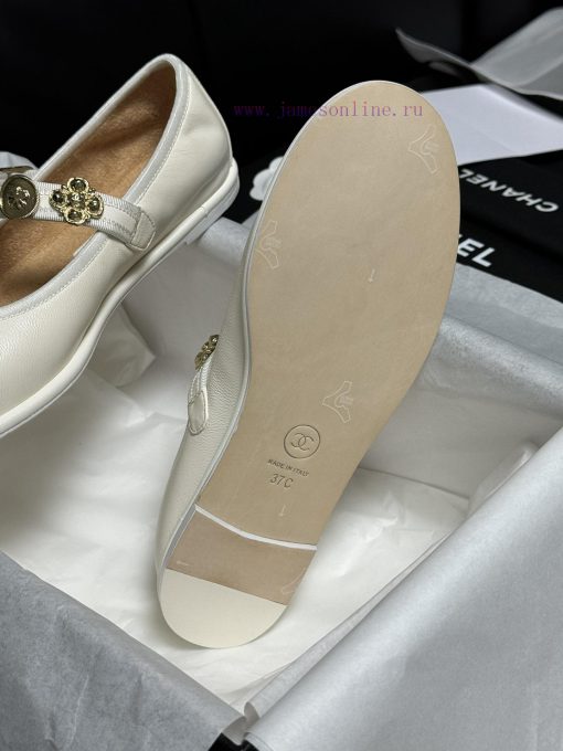 . Top Quality Chanel 24A Handmade Workshop SeriesLittle sheepskin Mary Jane, cute round heady2n3rbsq - Image 10