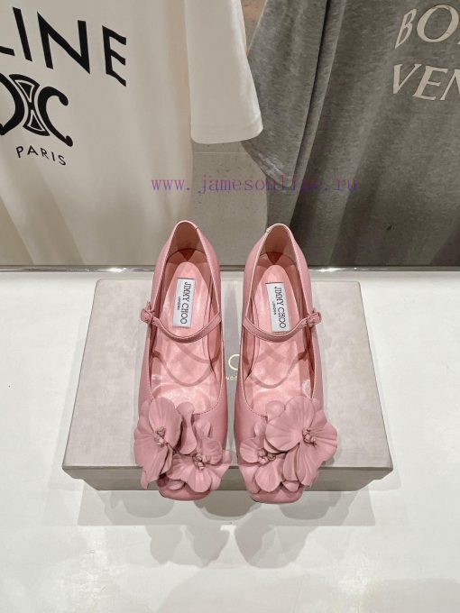 J * MMY CHOO * | JC/Jimmy Week 2024 Spring/Summer New AMITA/FLOWERS 45 Series Barefoot High 5dt9ojk4 - Image 2