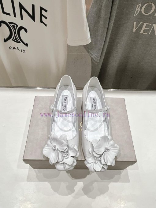 J * MMY CHOO * | JC/Jimmy Week 2024 Spring/Summer New AMITA/FLOWERS 45 Series Barefoot High 5jlfi7ly