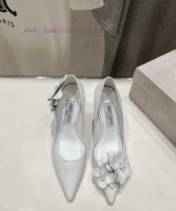 J * MMY CHOO * | JC/Jimmy Week 2024 Spring/Summer New AMITA/FLOWERS 45 Series Barefoot High dp2aue24