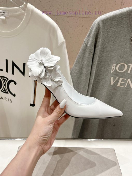 J * MMY CHOO * | JC/Jimmy Week 2024 Spring/Summer New AMITA/FLOWERS 45 Series Barefoot High dp2aue24 - Image 6