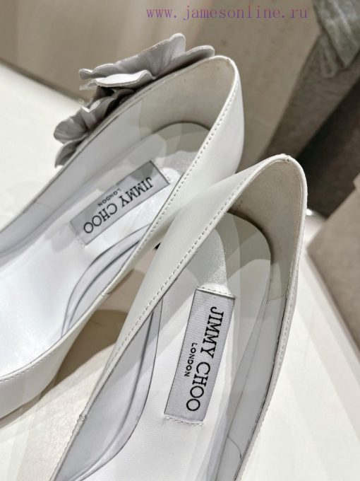 J * MMY CHOO * | JC/Jimmy Week 2024 Spring/Summer New AMITA/FLOWERS 45 Series Barefoot High dp2aue24 - Image 7