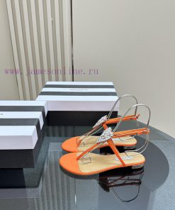 The mostAQUAZURA Flat Bottom Big Pineapple Water Diamond Mesh Decorative High Heels2024 spri76yrq15t