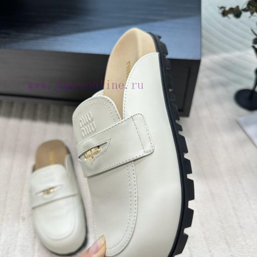 Top Miu Miu 24 Spring/Summer/Low Heel Baotou Muller Slippers are indeed more stunning on thei6qs294g - Image 10