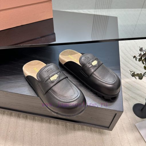 Top Miu Miu 24 Spring/Summer/Low Heel Baotou Muller Slippers are indeed more stunning on thekud4kljw - Image 3