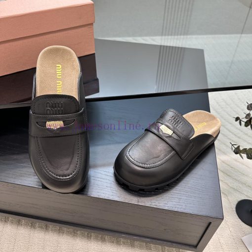 Top Miu Miu 24 Spring/Summer/Low Heel Baotou Muller Slippers are indeed more stunning on thekud4kljw - Image 5