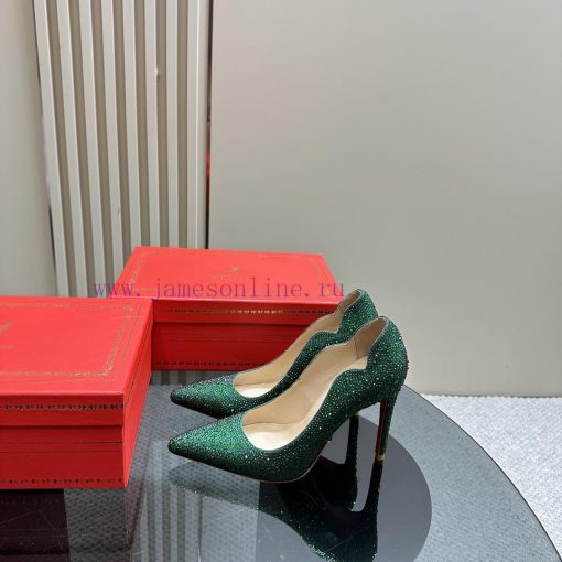 Christian Louboutin CL Red soled Shoes | Global Limited Edition | Blessings from Las Vegas |tm7l5f51 - Image 2