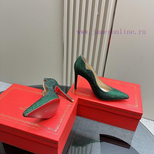 Christian Louboutin CL Red soled Shoes | Global Limited Edition | Blessings from Las Vegas |tm7l5f51 - Image 4