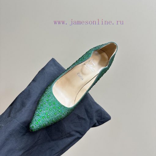 Christian Louboutin CL Red soled Shoes | Global Limited Edition | Blessings from Las Vegas |tm7l5f51 - Image 9