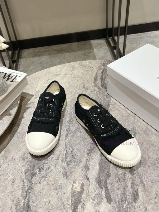 Maison Margiele Margiela 24 Early Summer New Collection Couple's Retro Vintage Canvas Shoes ga12lzy9 - Image 3