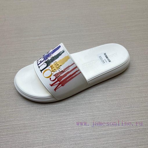 McQueen's latest thick soled one-piece slippers add a unique and charming power to the shoesbb75573h - Image 9