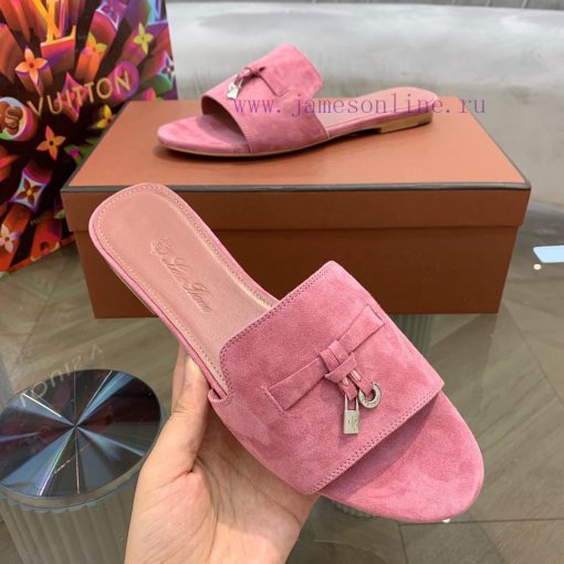 Loro Pia * a slippers are made of top-notch Italian cashmere, retro elegant, low-key, luxuriiyktpaj4 - Image 8