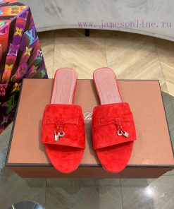 Loro Pia * a slippers are made of top-notch Italian cashmere, retro elegant, low-key, luxuri02e64zp4