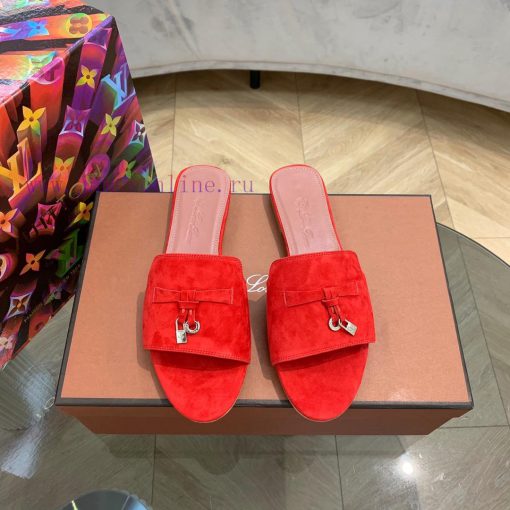 Loro Pia * a slippers are made of top-notch Italian cashmere, retro elegant, low-key, luxuri02e64zp4 - Image 2