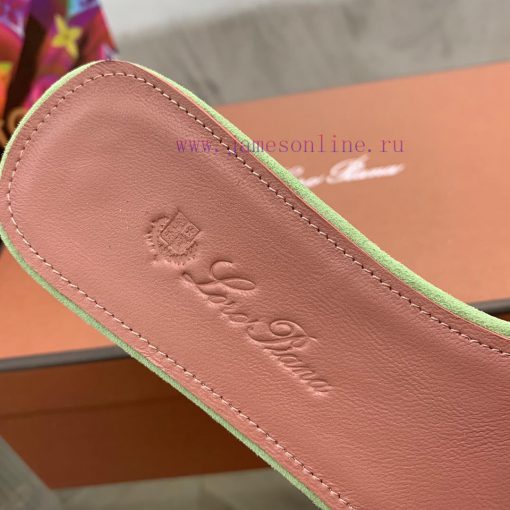 Loro Pia * a slippers are made of top-notch Italian cashmere, retro elegant, low-key, luxuricmdyscpe - Image 9
